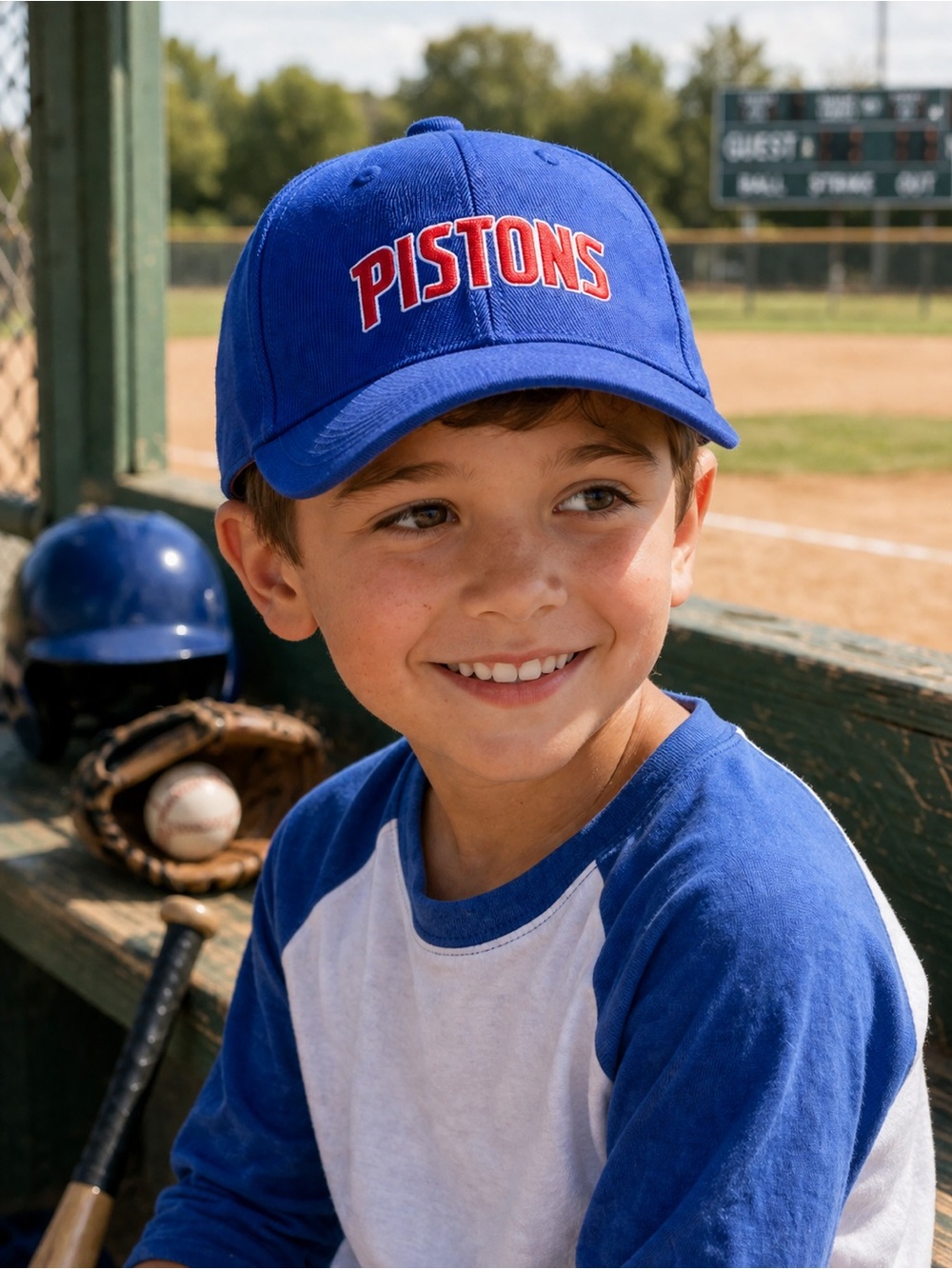 Detroit Pistons Youth Hat